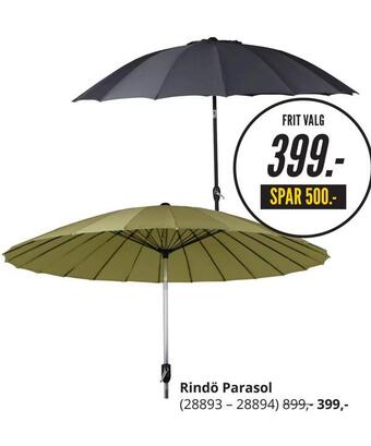 My Home Rindö parasol tilbud