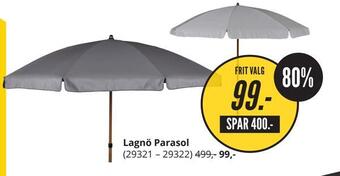 My Home Lagnö parasol tilbud