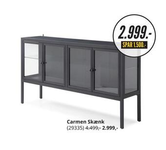 My Home Carmen skænk tilbud