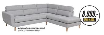 My Home Arizona sofa med openend tilbud