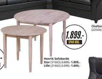 My Home Henrik sofaborde tilbud