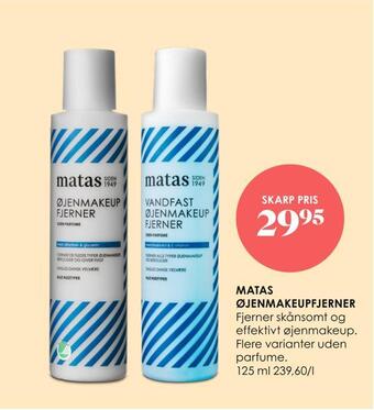 Matas øjenmakeupfjerner