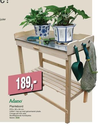 Harald Nyborg Plantebord tilbud