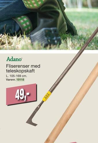 Harald Nyborg Fliserenser med teleskopskaft tilbud
