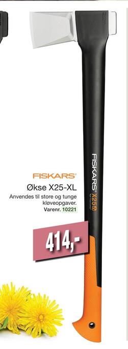 Harald Nyborg Økse x25-xl tilbud
