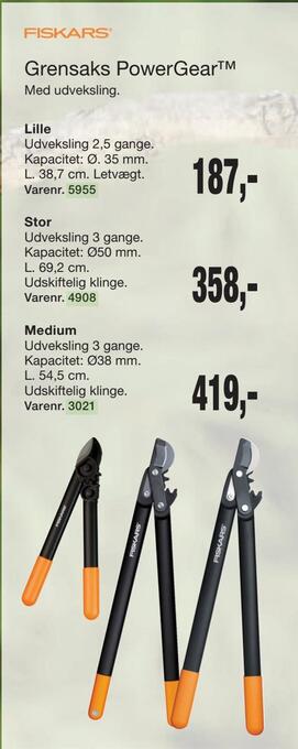 Harald Nyborg Grensaks powergear™ tilbud