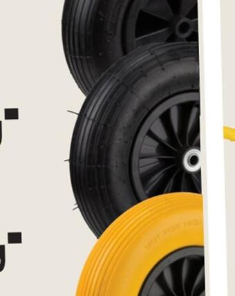 Harald Nyborg Hjul til trillebør tilbud