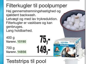 Harald Nyborg Filterkugler til poolpumper tilbud