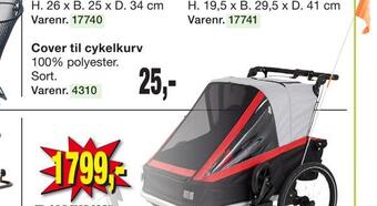 Harald Nyborg Cover til cykelkurv tilbud