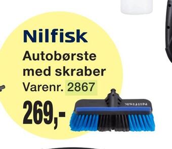 Harald Nyborg Autobørste med skraber tilbud