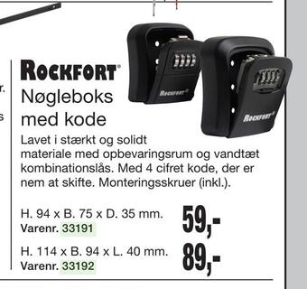 Harald Nyborg Nøgleboks med kode tilbud