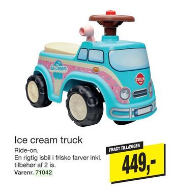 Ice cream truck