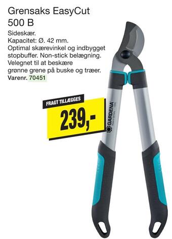 Harald Nyborg Grensaks easycut 500 b tilbud