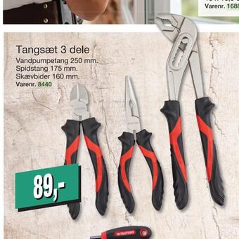 Harald Nyborg Tangsæt 3 dele tilbud