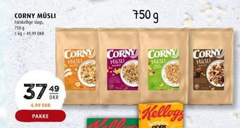 Scandinavian Park Corny müsli tilbud