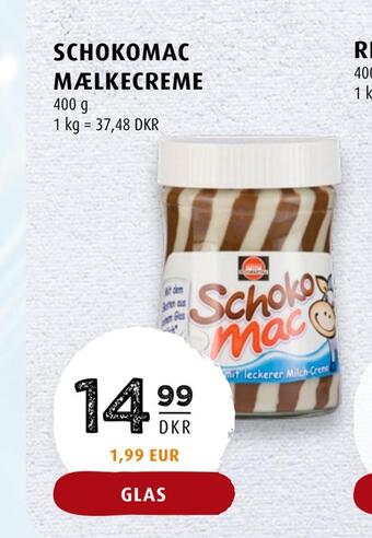 Schokomac mælkecreme