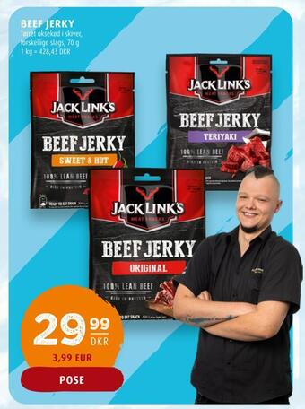 Scandinavian Park Beef jerky tilbud