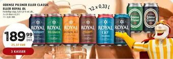 Scandinavian Park Odense pilsner eller classic eller royal øl tilbud