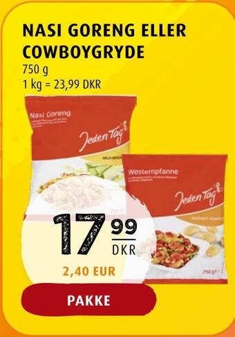 Scandinavian Park Nasi goreng eller cowboygryde tilbud