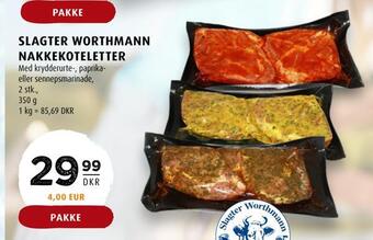 Scandinavian Park Slagter worthmann nakkekoteletter tilbud