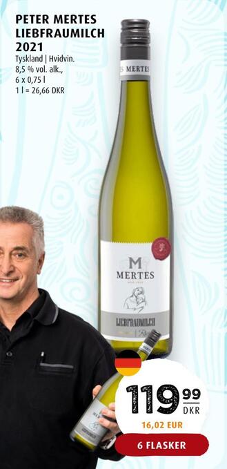 Scandinavian Park Peter mertes liebfraumilch tilbud