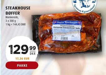 Steakhouse bøffer