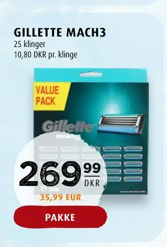 Gillette mach3