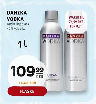Scandinavian Park Danzka vodka tilbud