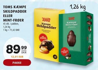 Scandinavian Park Toms kæmpe skildpadder eller mint-frøer tilbud