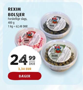 Scandinavian Park Rexim bolsjer tilbud