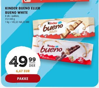 Scandinavian Park Kinder bueno eller bueno white tilbud