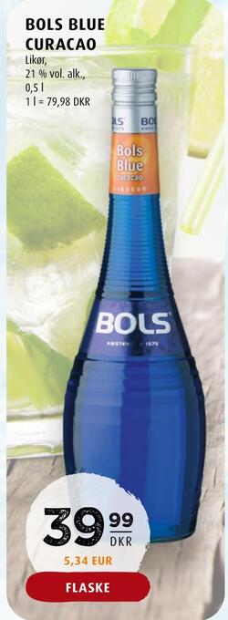Scandinavian Park Bols blue curacao tilbud