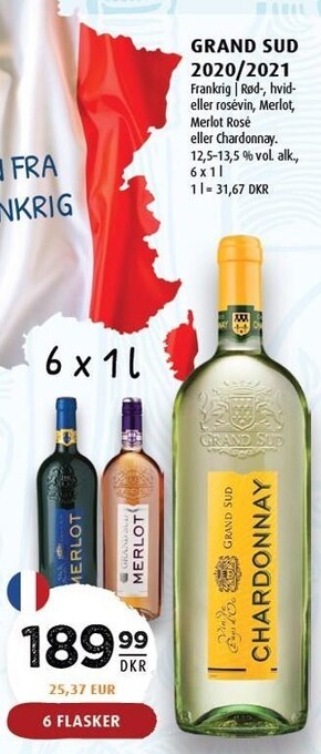 Scandinavian Park Grand sud 2020/2021 - 6 flasker tilbud