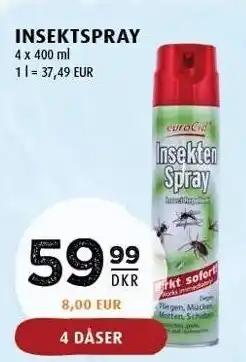 Insektspray - 4 x 400 ml