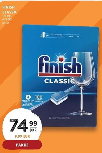 Scandinavian Park Finish classic 100 tabs tilbud