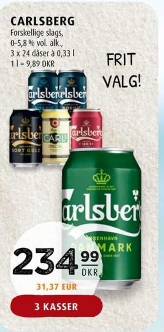 Scandinavian Park Pilsner øl tilbud