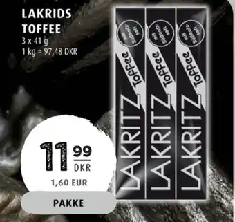 Scandinavian Park Lakritz karamelstænger tilbud