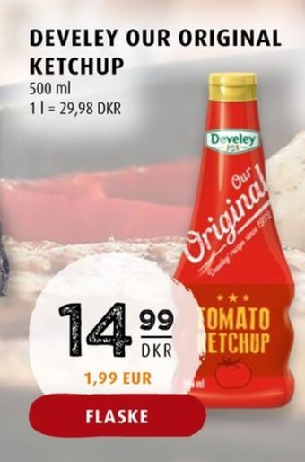 Scandinavian Park Develey ketchup tilbud