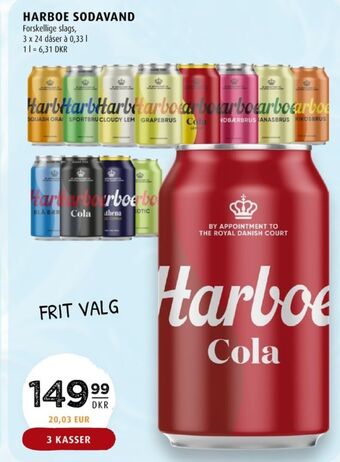 Scandinavian Park Harboe cola tilbud