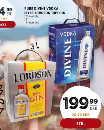 Scandinavian Park Pure devine vodka tilbud