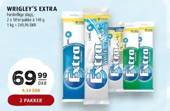 Scandinavian Park Extra tyggegummi peppermint tilbud