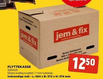 jem & fix Flyttekasse tilbud