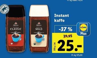 Lidl Instant kaffe tilbud