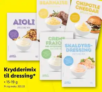 Lidl Krydderimix til dressing* tilbud
