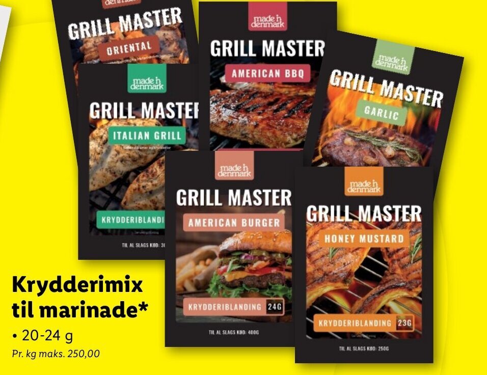 Krydderimix til marinade* tilbud hos Lidl