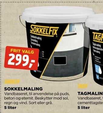 jem & fix Sokkelmaling tilbud