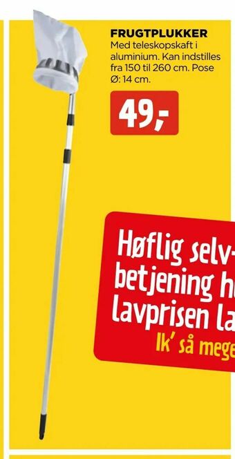 jem & fix Frugtplukker tilbud