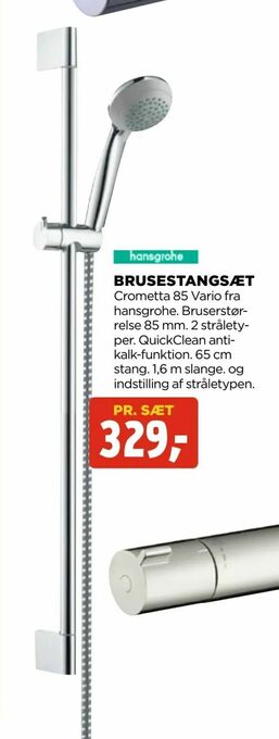 jem & fix Brusestangsæt tilbud