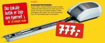 jem & fix Garageportåbner tilbud