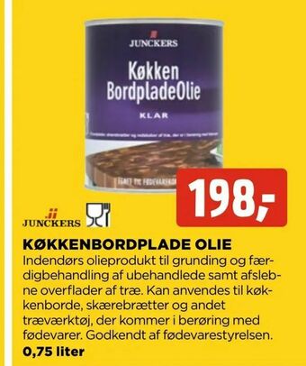 jem & fix Køkkenbordplade olie tilbud